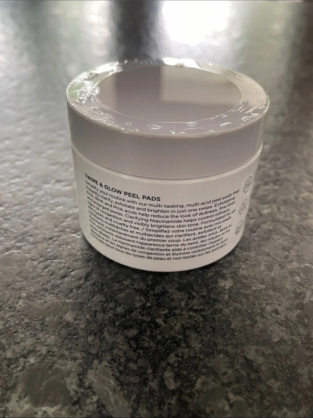 Beautybio Swipe and Glow Peel Pads multi acid resurfacing facial pads